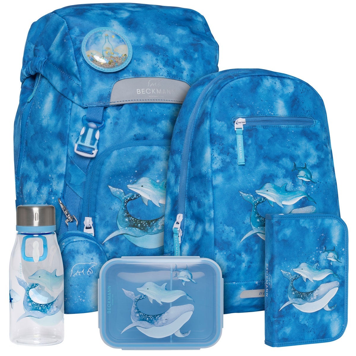 Pakke skolesekk 1.kl Ocean 22L - Beckmann