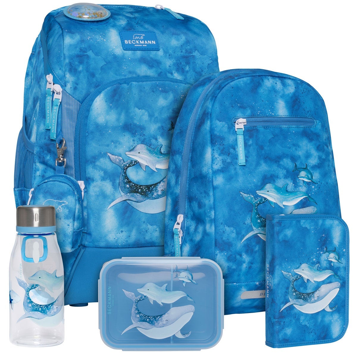 Pakke skolesekk 1.kl Ocean Active Air FLX - Beckmann