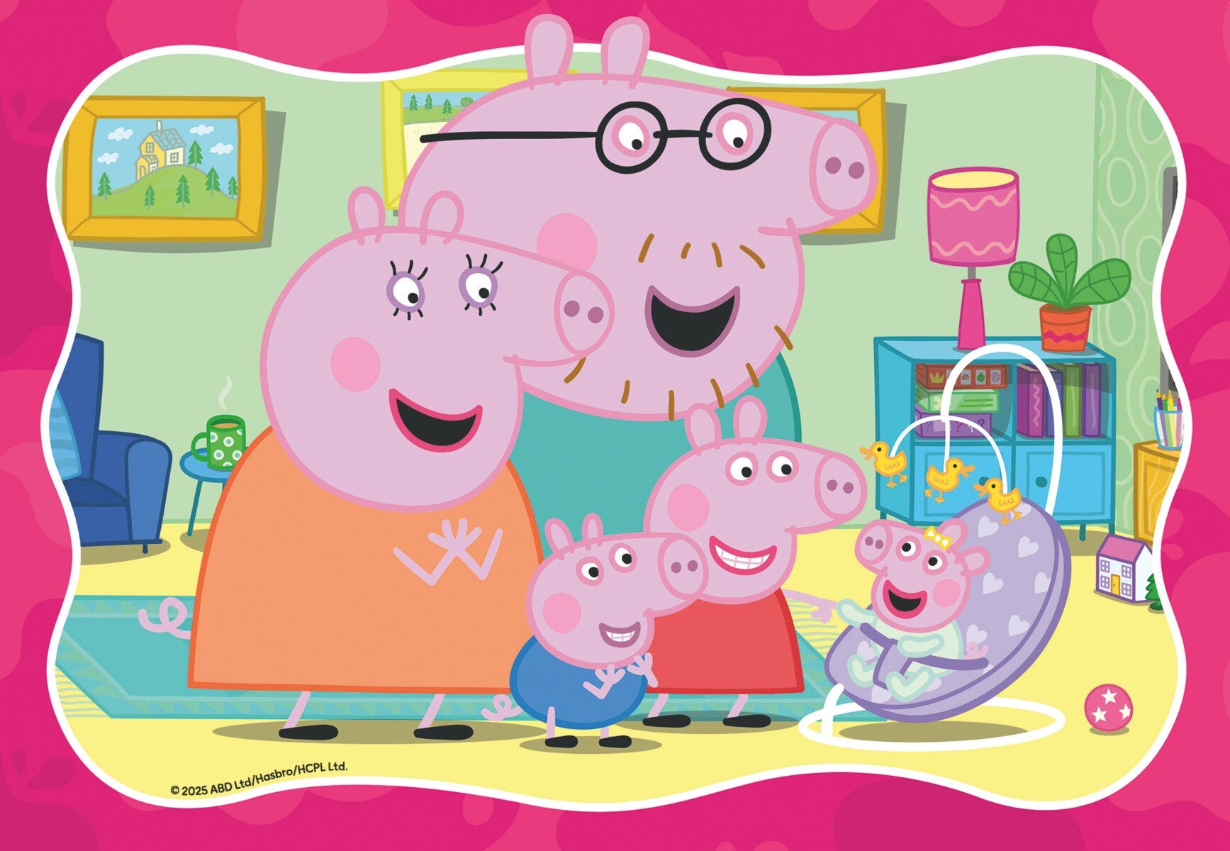 Puslespill 2x24 Peppa Gris Ravensburger