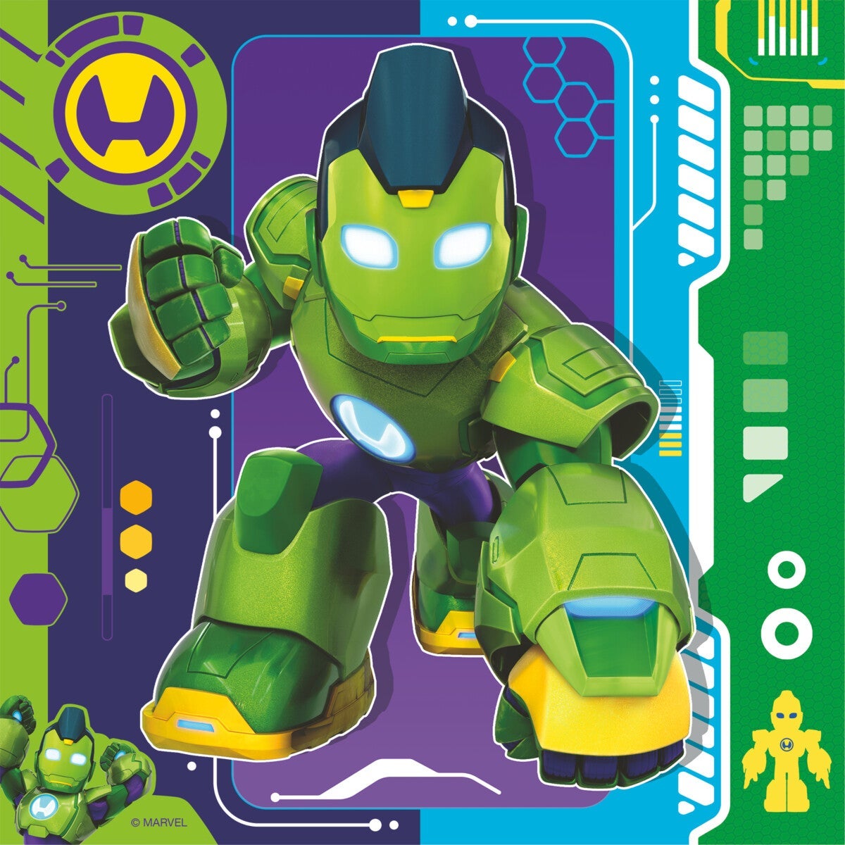 Puslespill 3x49 Iron Man Ravensburger