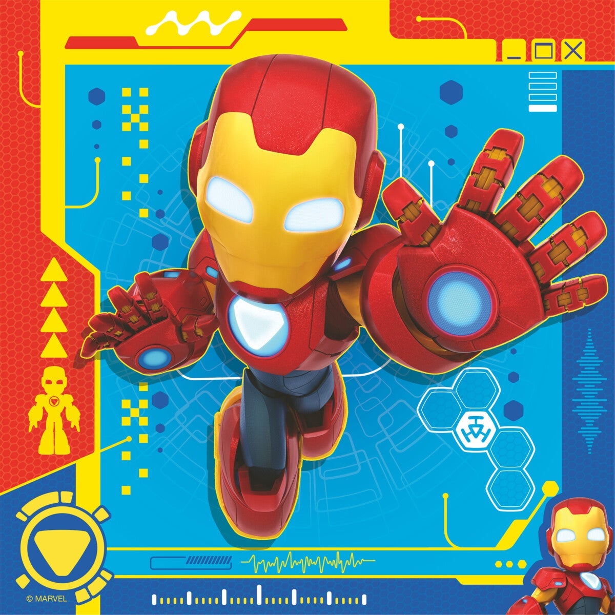 Puslespill 3x49 Iron Man Ravensburger