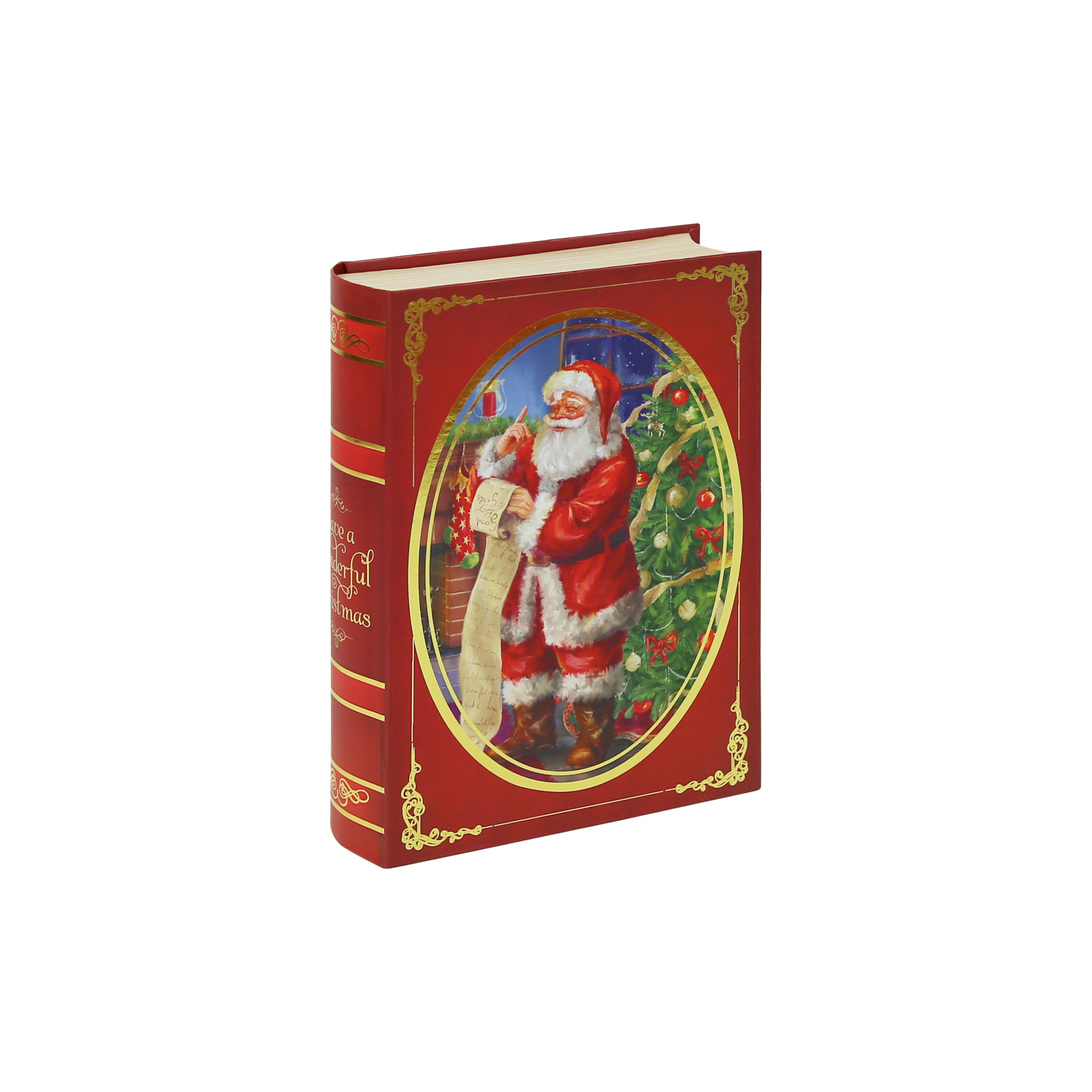 Gaveeske Bok Trad Santa Rød 1