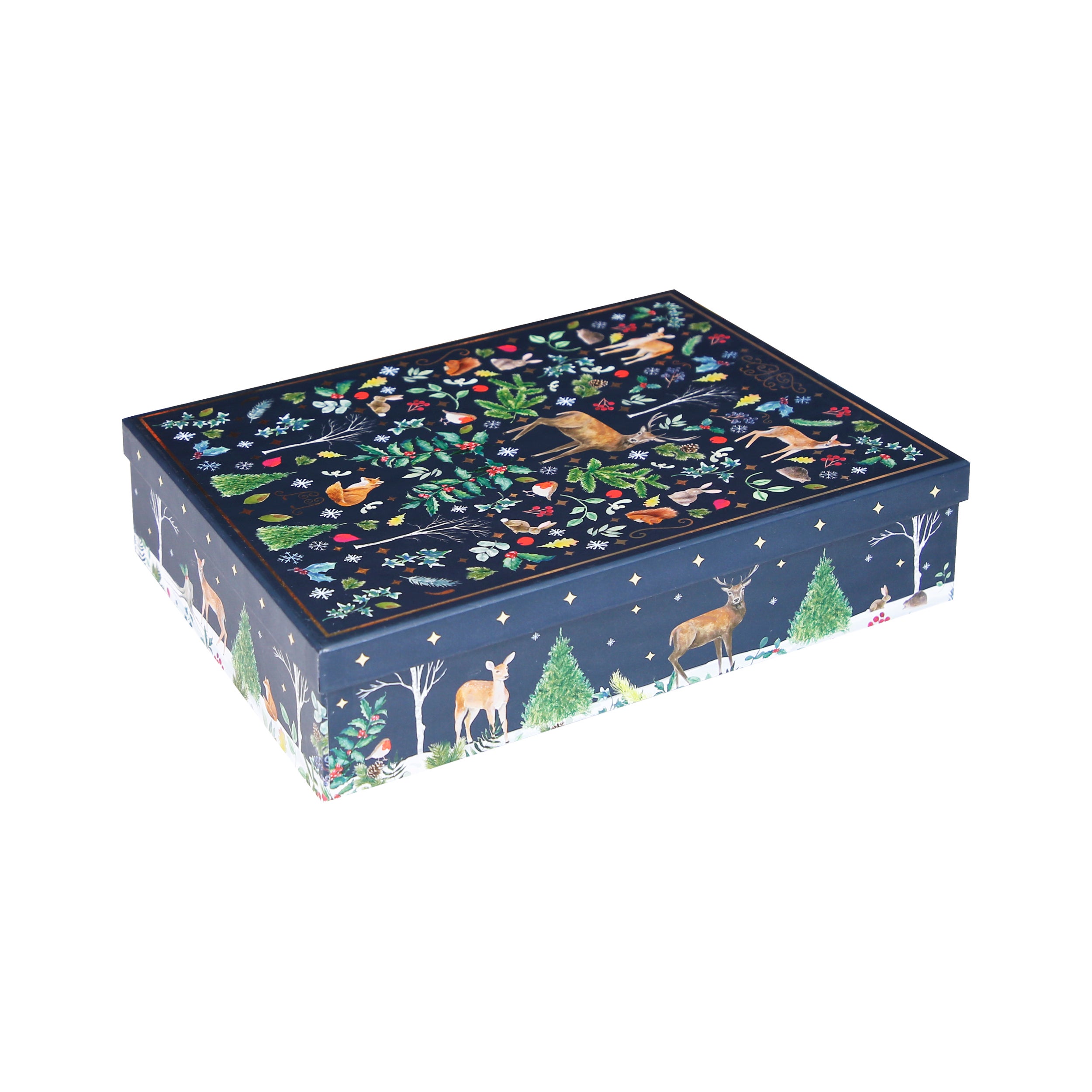 Gaveeske Woodland Blå 2