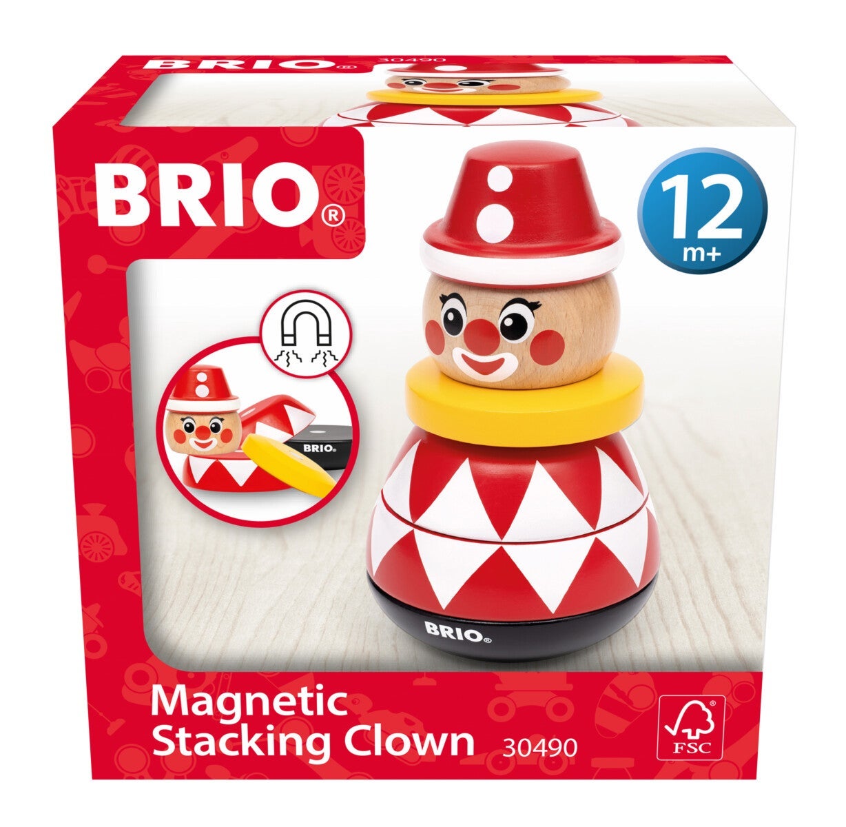 Brio Magnetic Stacking Clown