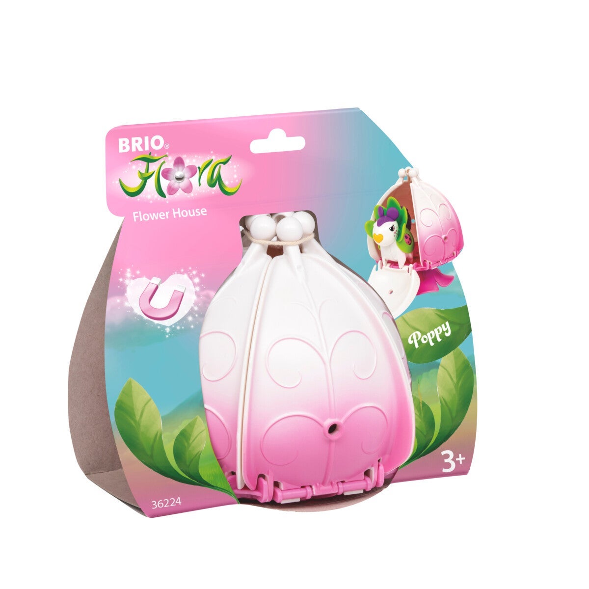 Brio Flora Poppy Flower House