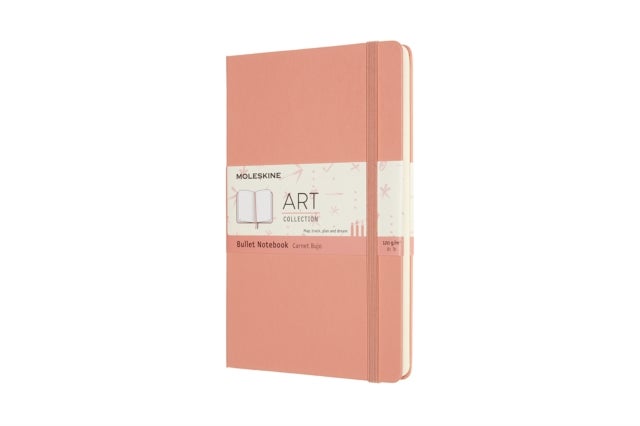 Moleskine Art Bullet Notebook Large Korallrosa