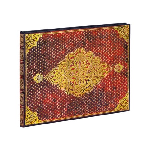 Gjestebok Paperblanks Golden Trefoil Ulinjert