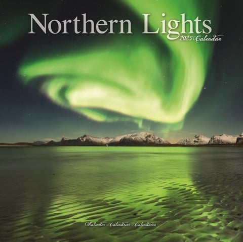 Kalender 2025 Northern Lights 30x30cm