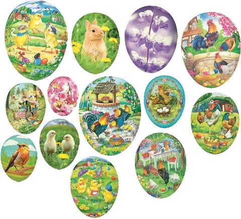 Påskeegg Pictorial Design 15cm