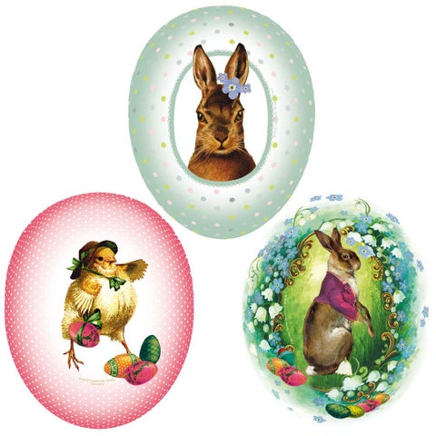 Påskeegg Retrochic 9cm