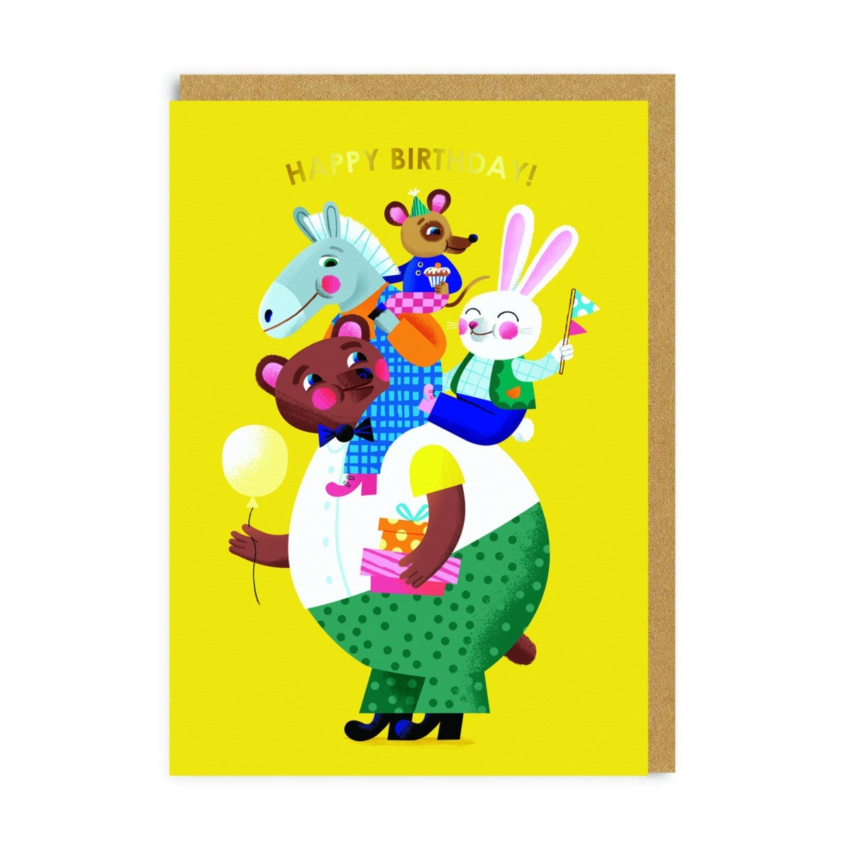 Kort Animal Piggyback