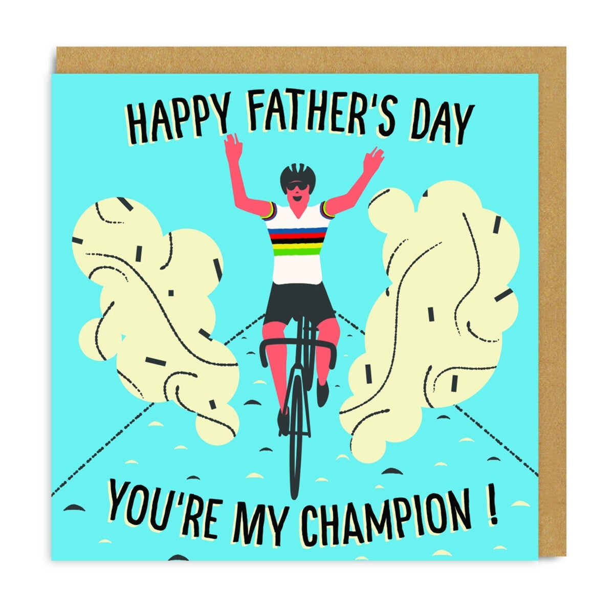 Kort Farsdag Champion Cyclist