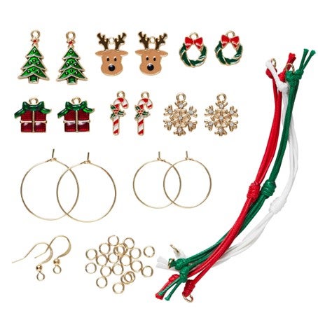 Smykkesett Jul 6 Stk. Gull