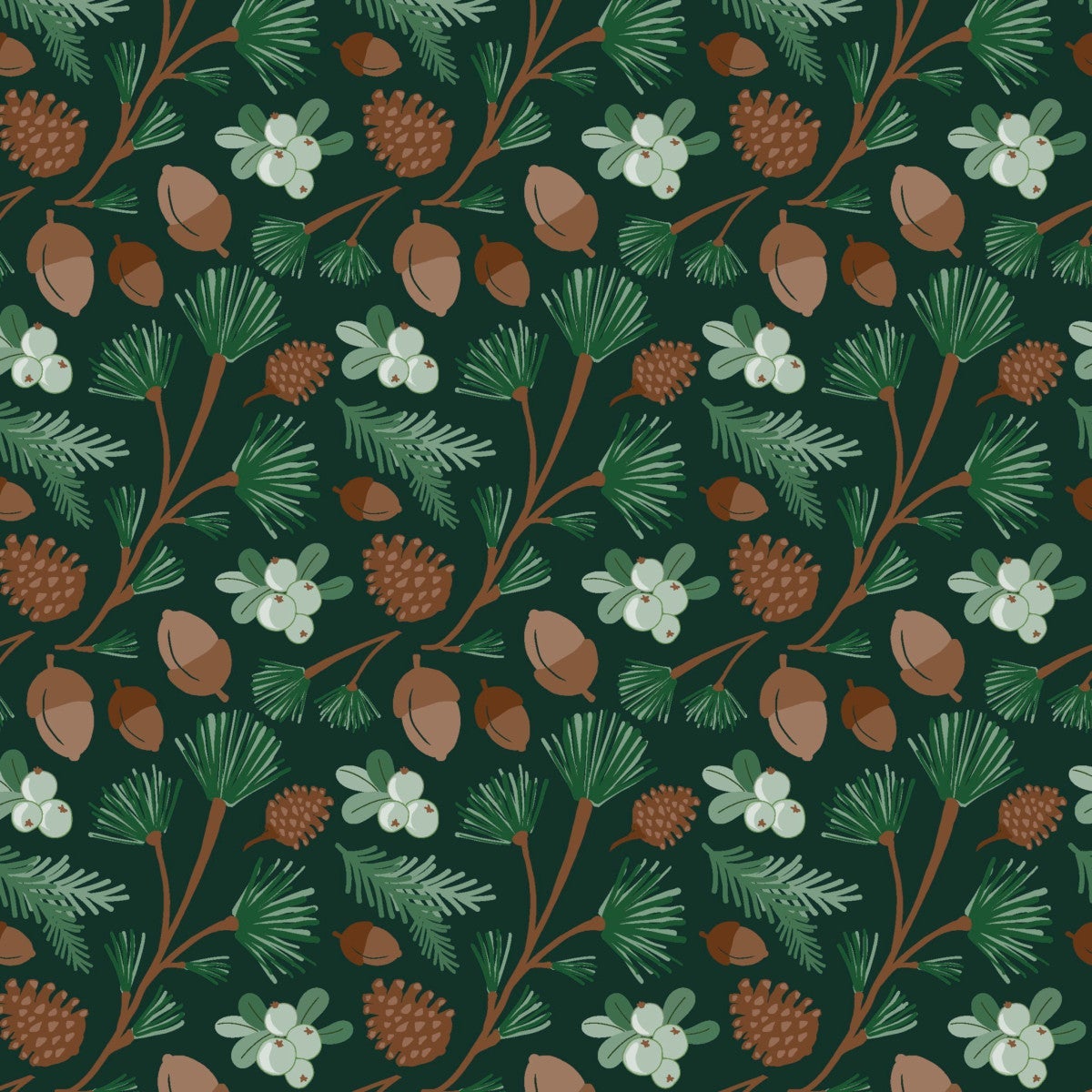 Gavepapir 5pk Grønn