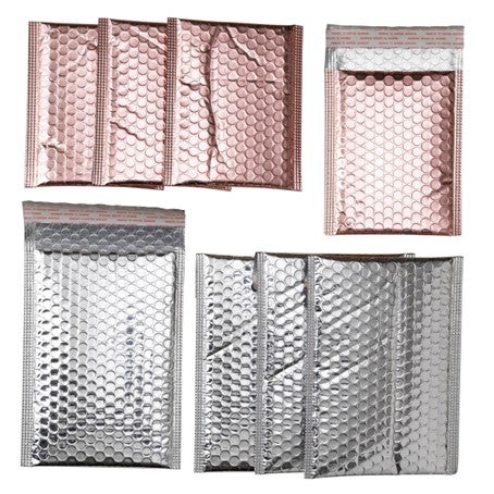 Bobleplast Poser 8 Stk. Metall