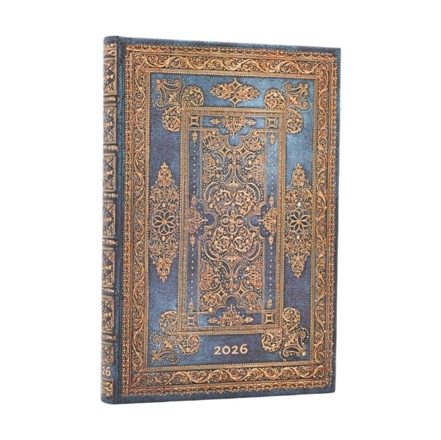 Kalender Paperblanks 12M 2026 Mini Blue Luxe