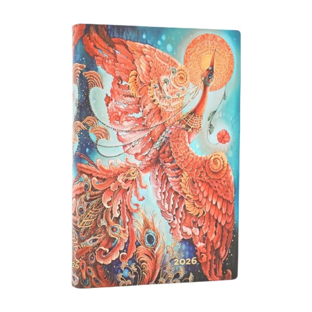 Kalender Paperblanks 12m 2026 Mini Firebird