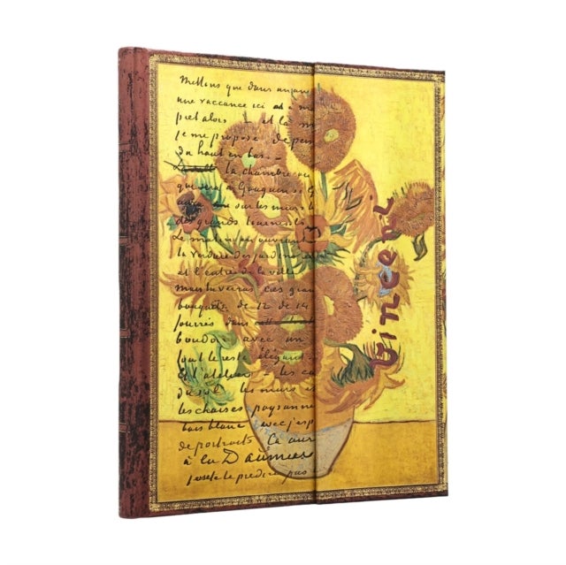 Notatbok Paperblanks V.Gogh Sunflowers Ultra Ulinjert