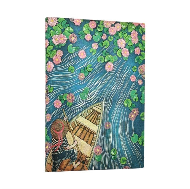 Notatbok Paperblanks Lotus River Midi Linjert