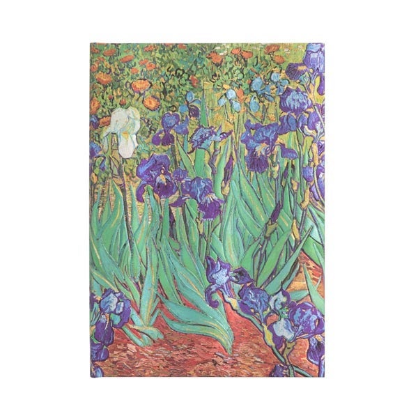 Notatbok Paperblanks V.Gogh Irises midi linjert