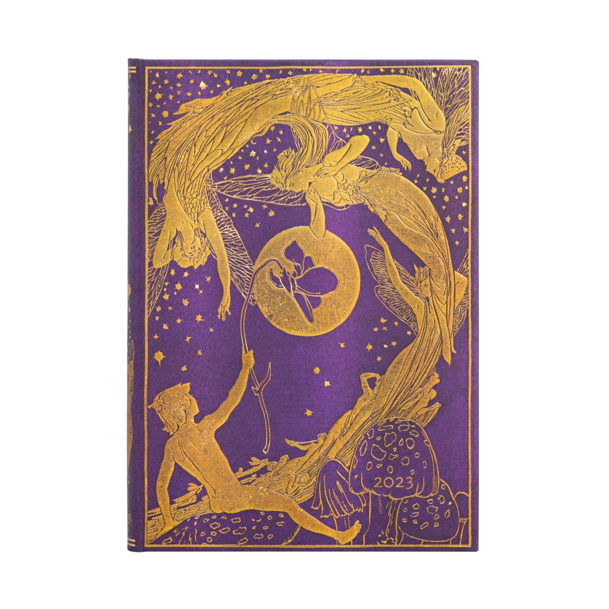 Kalender Paperblanks 12m 2023 Midi Violet Fairy