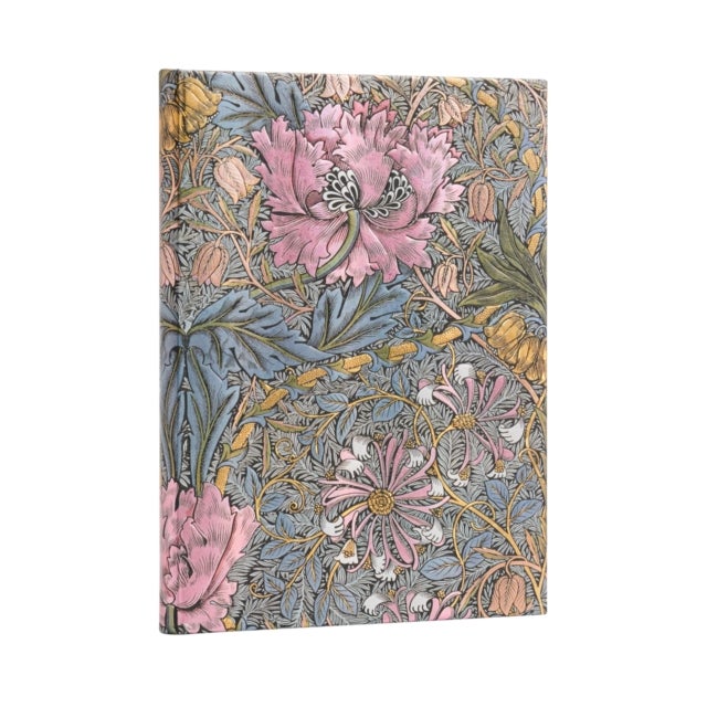Notatbok Paperblanks Morris Pink Honeysuckle ultra Ulinjert