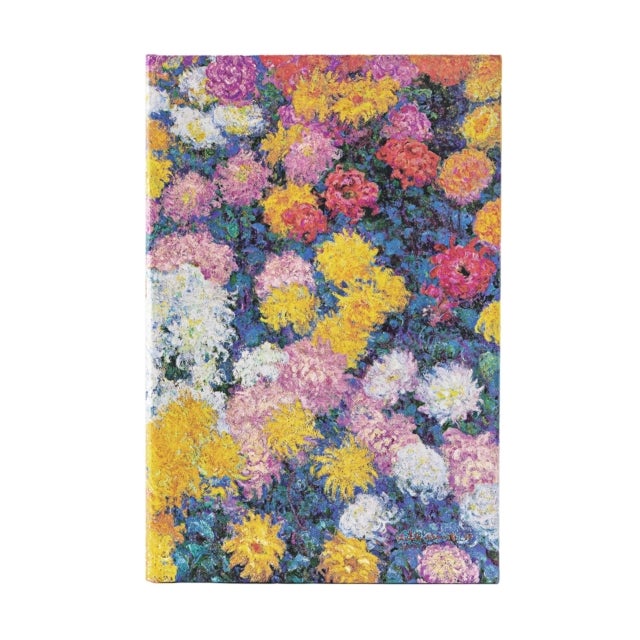 Notatbok Paperblanks Monet's Chrysant Midi Linjert