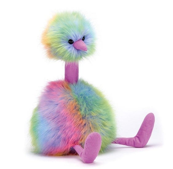 Struts Plysj 33Cm Rainbow Pompom