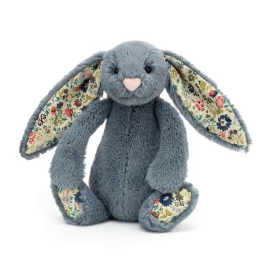 Kanin Plysj 18cm Blossom Dusky Blue Bunny