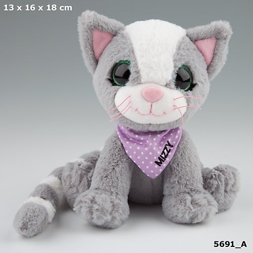 Katt Mizzy Plysj 18cm