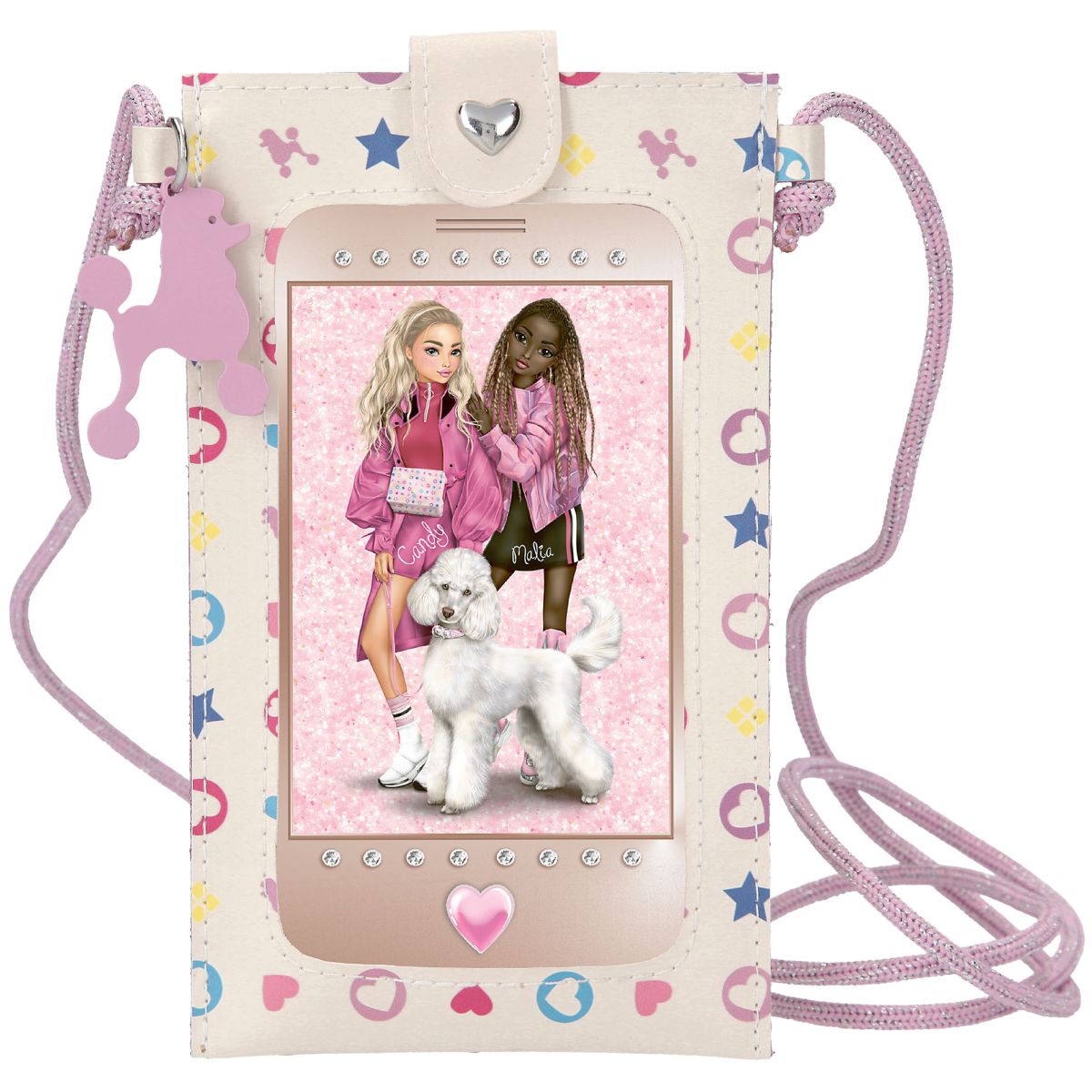 Mobil veske m/snor bling bling Topmodel