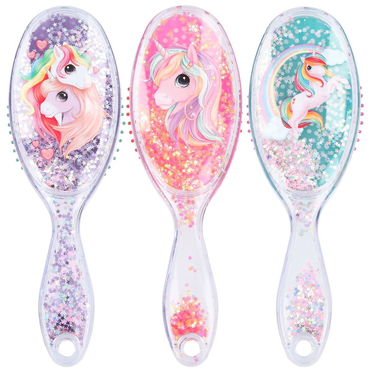 Hårbørste Med Glitter Ylvi