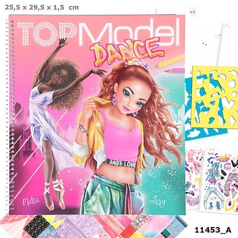 Aktivitetsbok Dance Topmodel