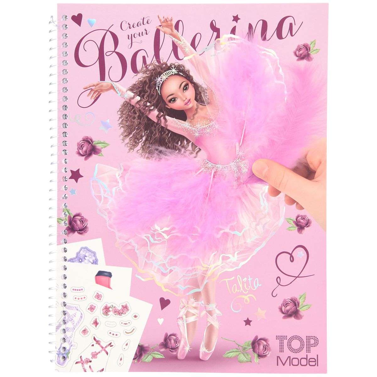 Aktivitetsbok Create Your Ballerina Topmodel