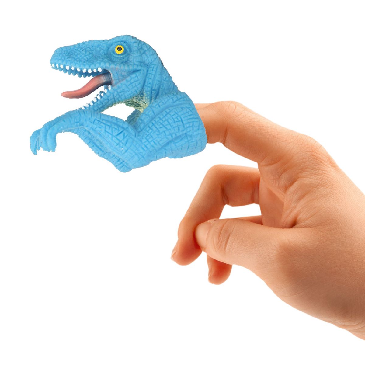 Fingerdukke 4ass Dino World