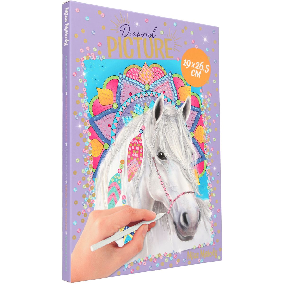 Aktivitetsbok Create Your Diamond Picture Miss Mel