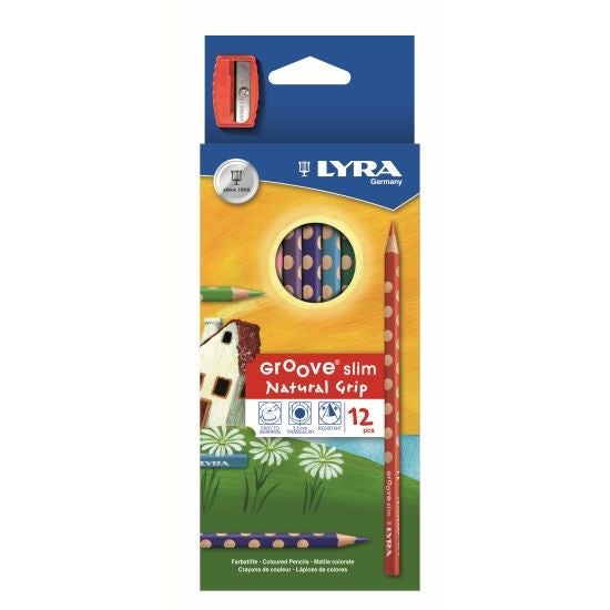 Fargeblyanter Lyra Groove Tynn 12-Pack