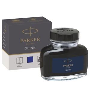 Parker Quink Flaske 57ml Permanent Blå