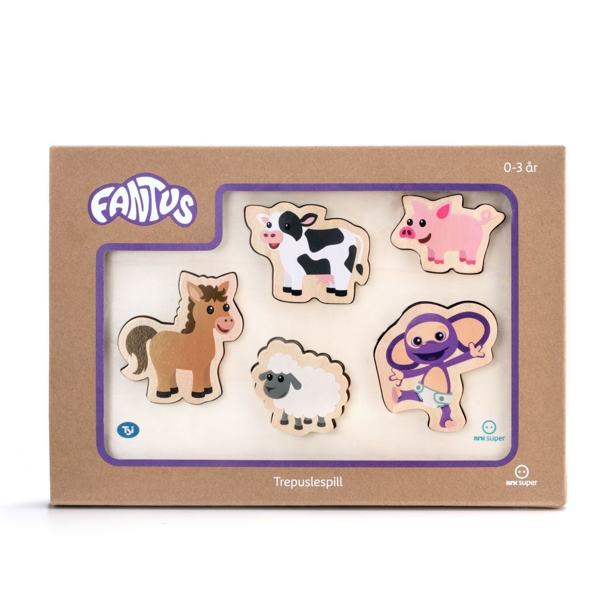 Trepuslespill Fantus Knott Bondegårdsdyr