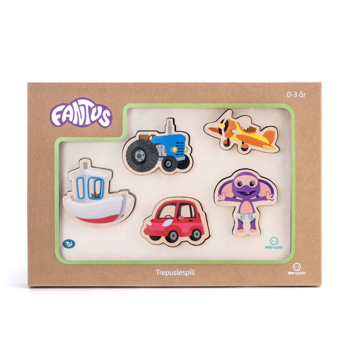 Trepuslespill Knott Fantus Kjøretøy