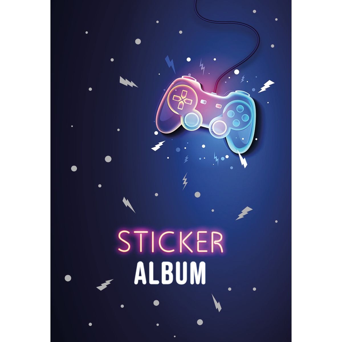 Stickersalbum 14,5x21cm gaming