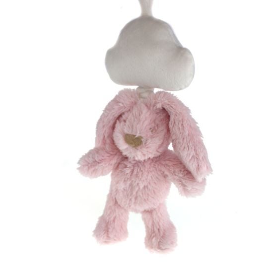 Spilledåse kanin 15cm rosa Tinka Baby