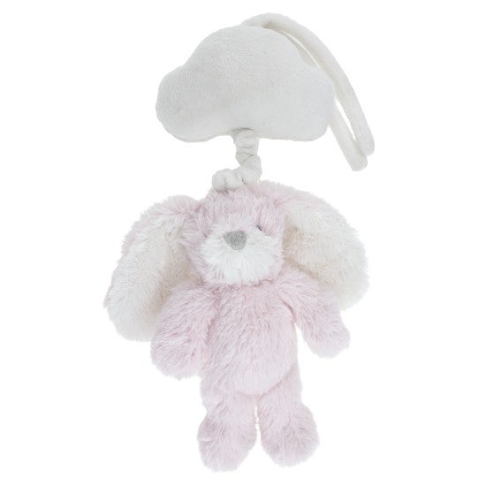 Spilledåse Kanin rosa/hvit 15cm Tinka Baby