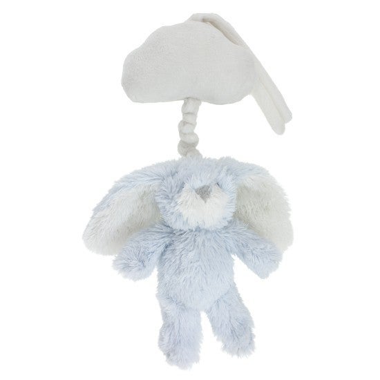 Spilledåse Kanin blå/hvit 15cm Tinka Baby