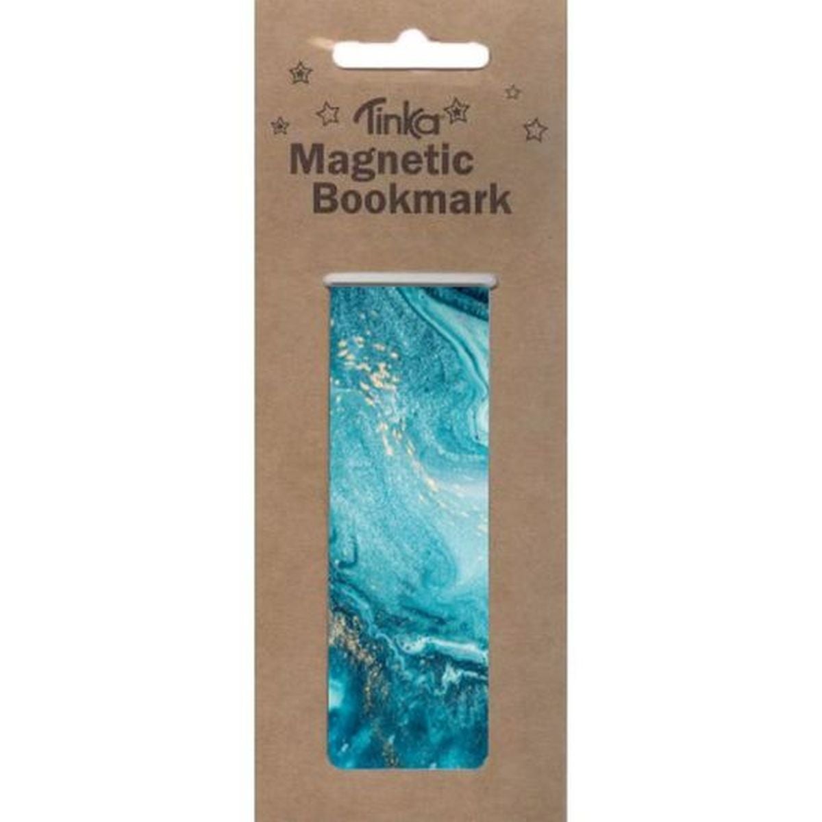 Magnetisk Bokmerke Turkis Mønster