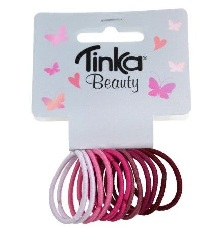 Hårstrikker Hvit/Rosa/Fuschia/Burgunder