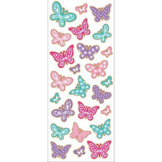 Stickers Sommerfugler Etc Tinka