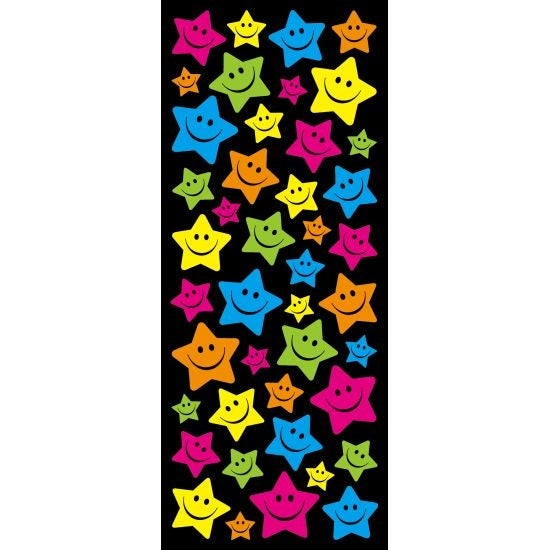 Stickers Stjerner m/ansikter Tinka