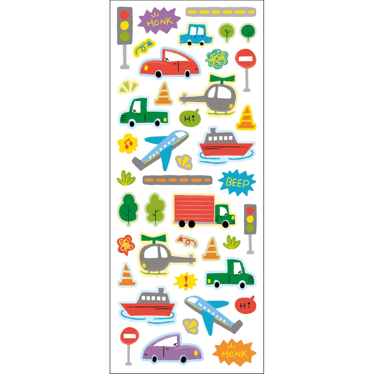 Stickers Transport Tinka