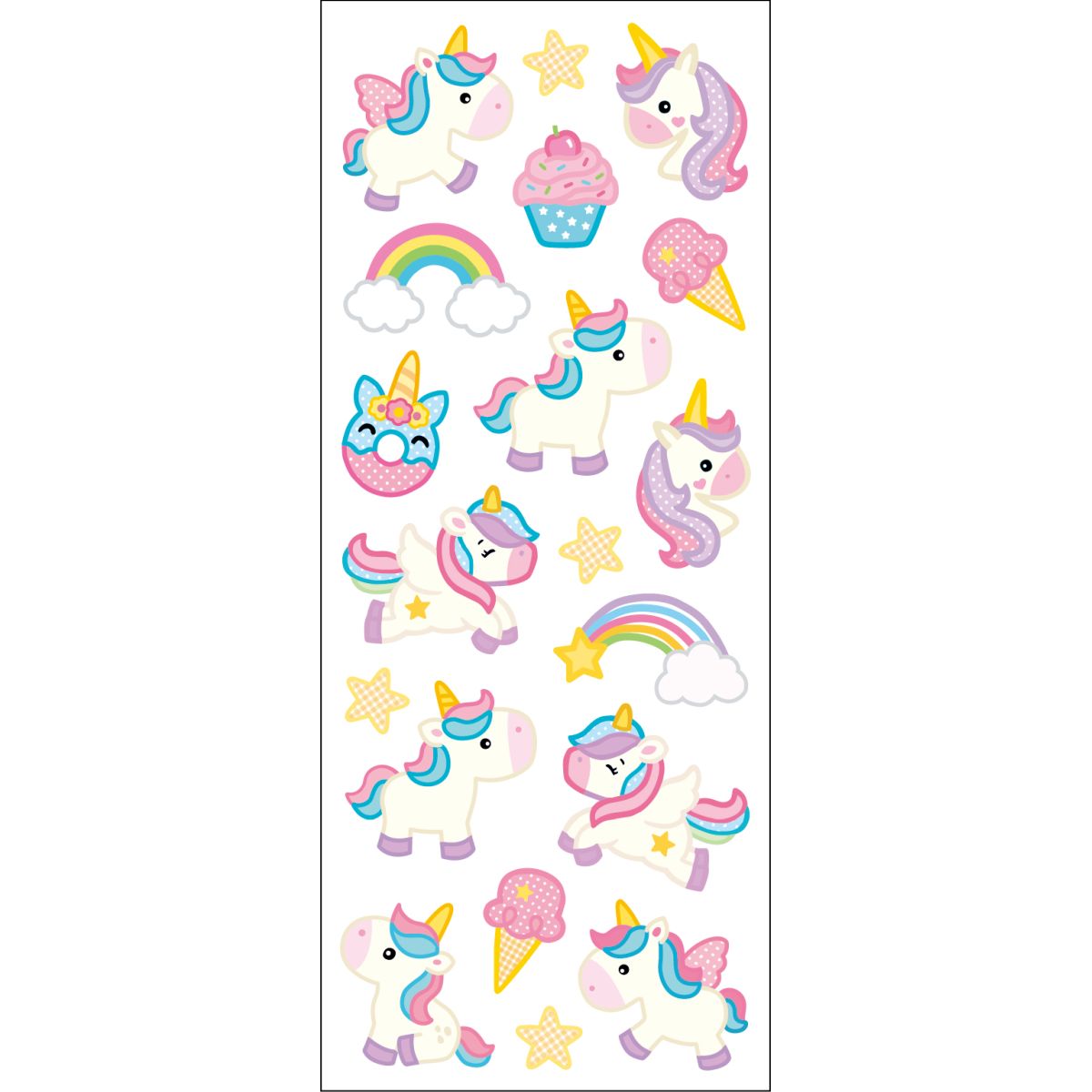 Stickers Unicorn Tinka